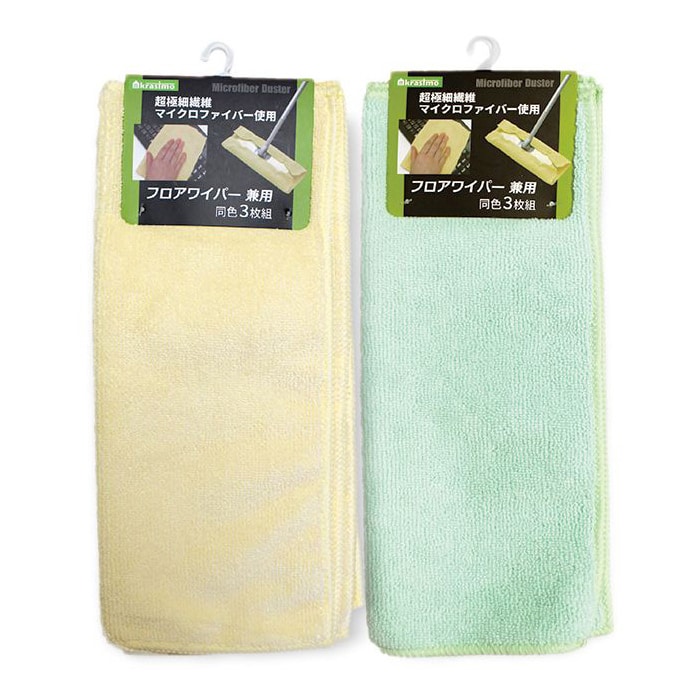 ジャパンプレミアム MFダスター フロアワイパー兼用 3枚組 91940713 1袋(ご注文単位10袋)【直送品】