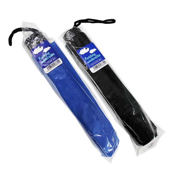 ジャパンプレミアム 折りたたみ傘 無地 B9578728 1個（ご注文単位10個）【直送品】