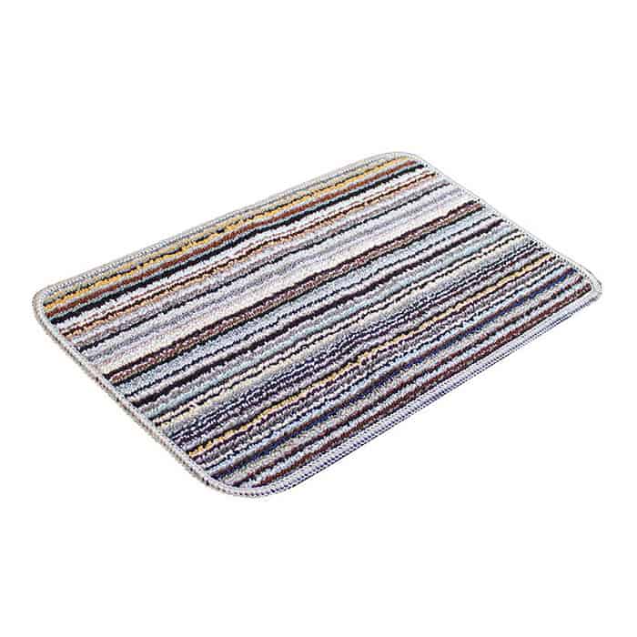 ジャパンプレミアム カラフルラインマット 60×35cm C9587041 1個（ご注文単位10個）【直送品】