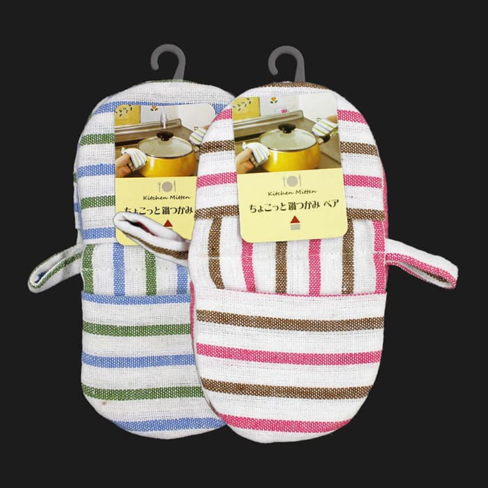 ジャパンプレミアム ちょこっと鍋つかみ ペア 96351201 1個（ご注文単位10個）【直送品】