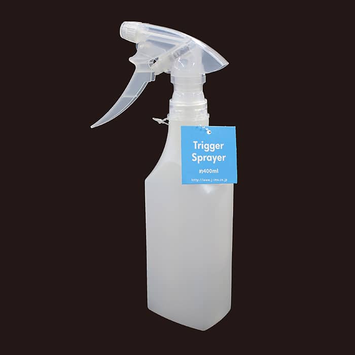 ジャパンプレミアム スプレーボトル 白 400ml 98705610 10個/箱（ご注文単位12箱）【直送品】