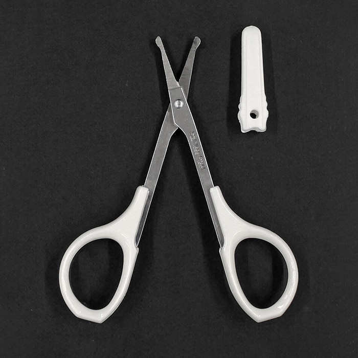 ジャパンプレミアム 鼻毛はさみ キャップ付 98908929 1個（ご注文単位10個）【直送品】