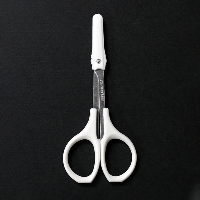 ジャパンプレミアム 鼻毛はさみ キャップ付 98908929 1個（ご注文単位10個）【直送品】