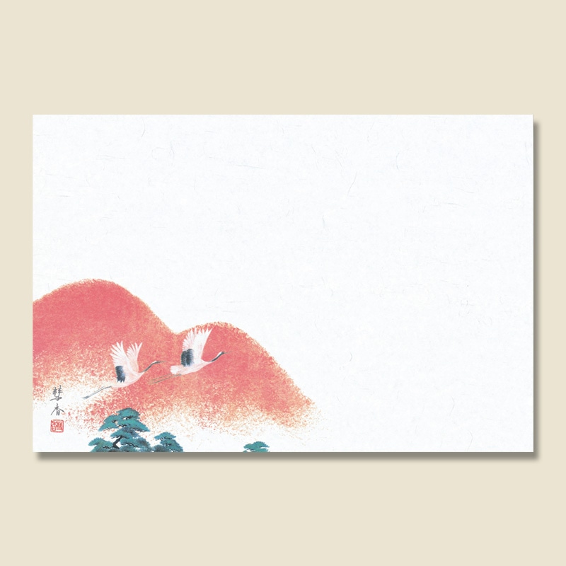 長井紙業 和風テーブルマット 輝シリーズ 42祝い鶴 100枚/袋