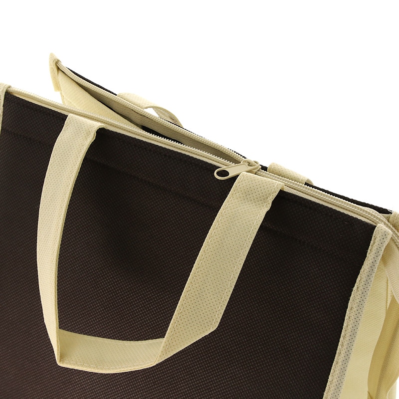 SWAN 不織布保冷バッグ S ブラウン 5枚/袋