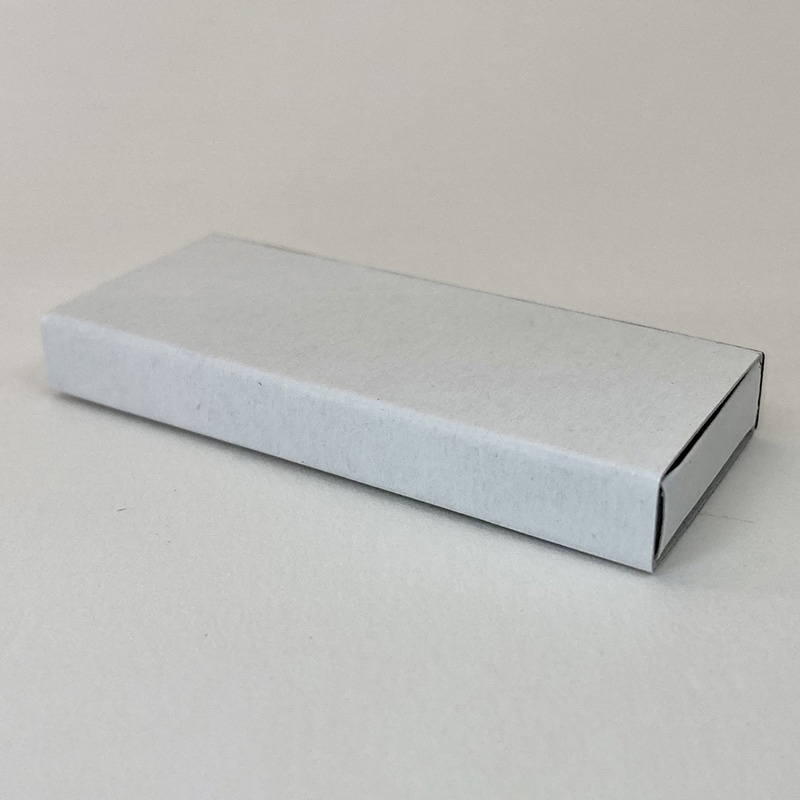 神戸マッチ ボックスマッチ 小平型　4g 白無地 1個（ご注文単位400個）【直送品】