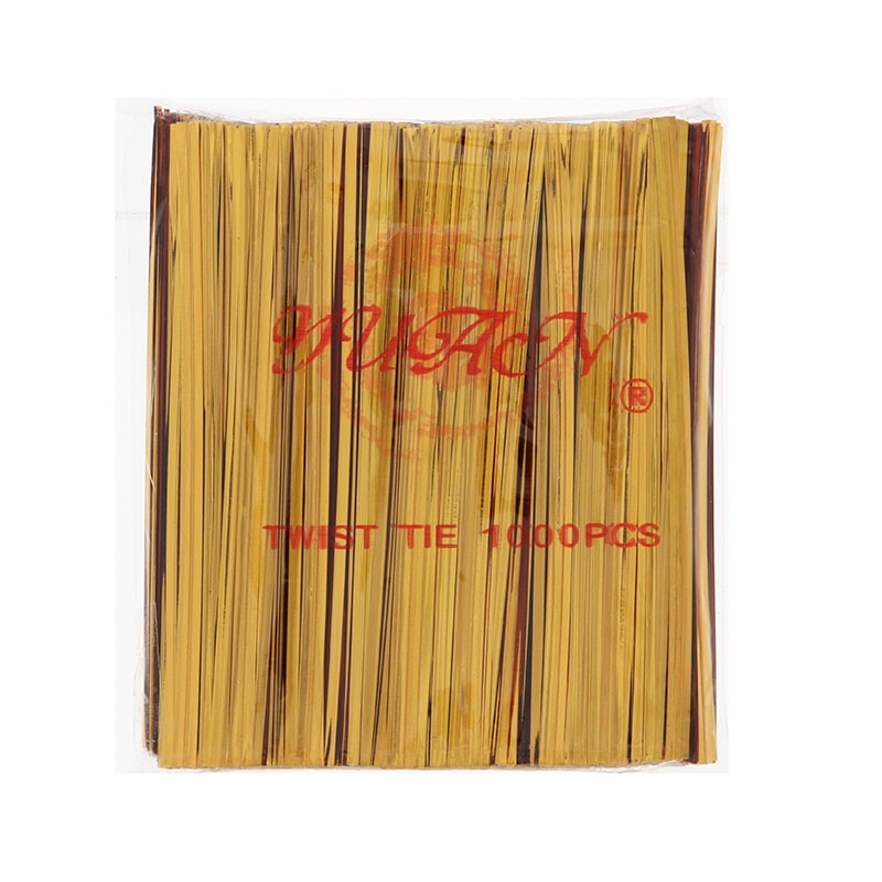 SWAN カラータイ 4mm幅×10cm ゴールド 1000本/束