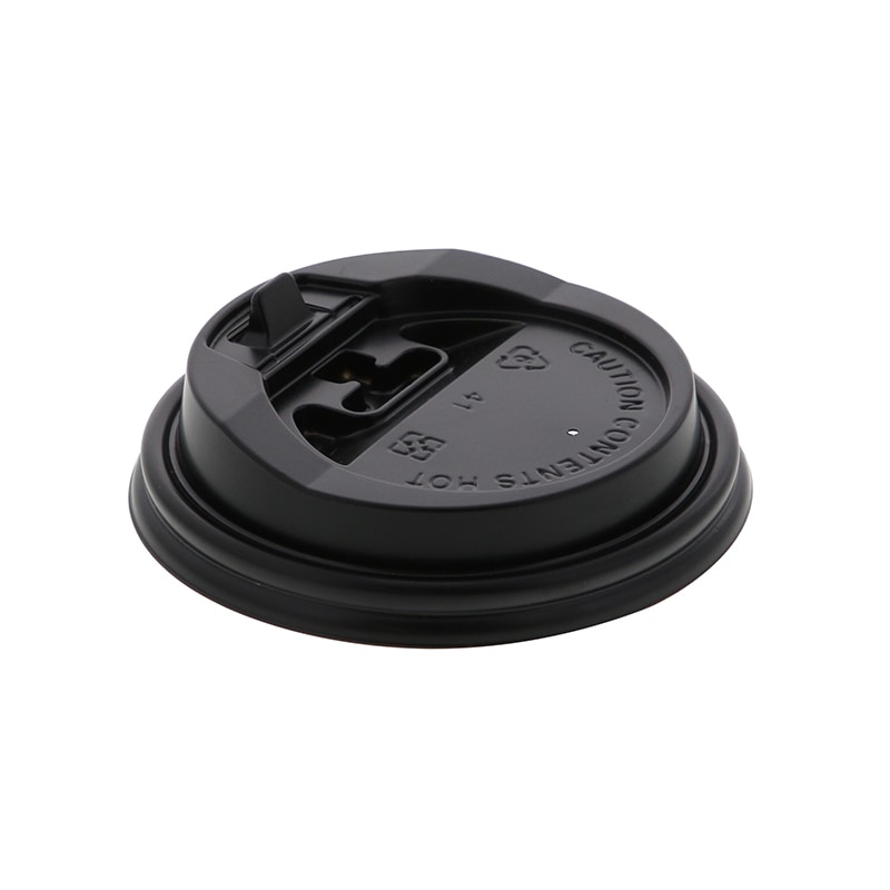 SWAN 紙コップ 断熱カップリッド 口径80mm用 ブラック 50枚/袋