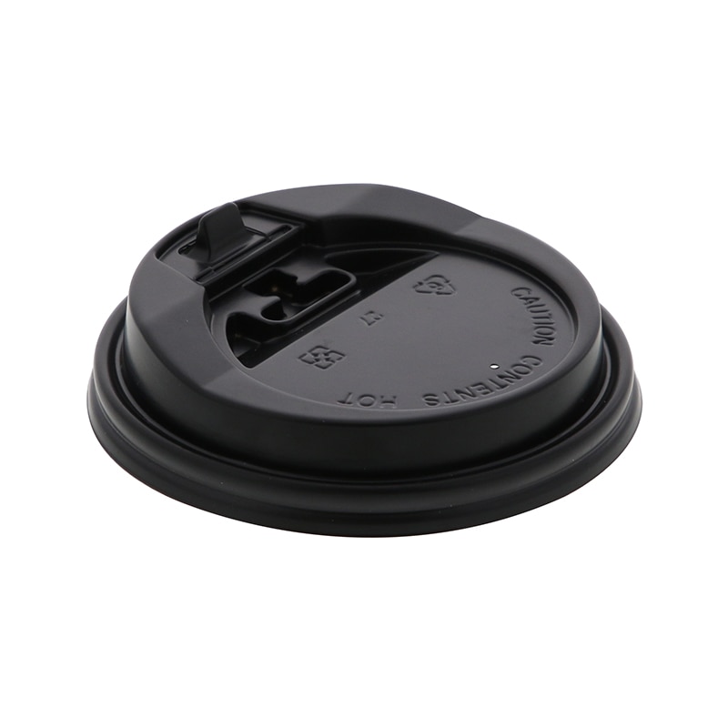 SWAN 紙コップ 断熱カップリッド 口径90mm用 ブラック 50枚/袋