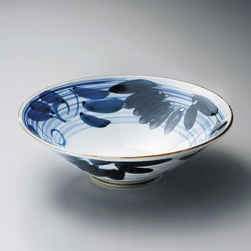 山万 01301-100 刷毛目大輪菊9.0反丼  1個（ご注文単位1個）【直送品】