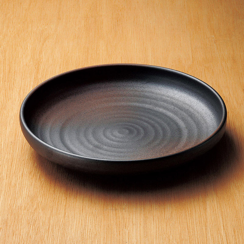 山万 01302-020 備前風10.0切立盛鉢  1個（ご注文単位1個）【直送品】