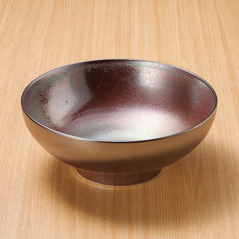 山万 01803-130 紅彩25cm深大鉢  1個（ご注文単位1個）【直送品】