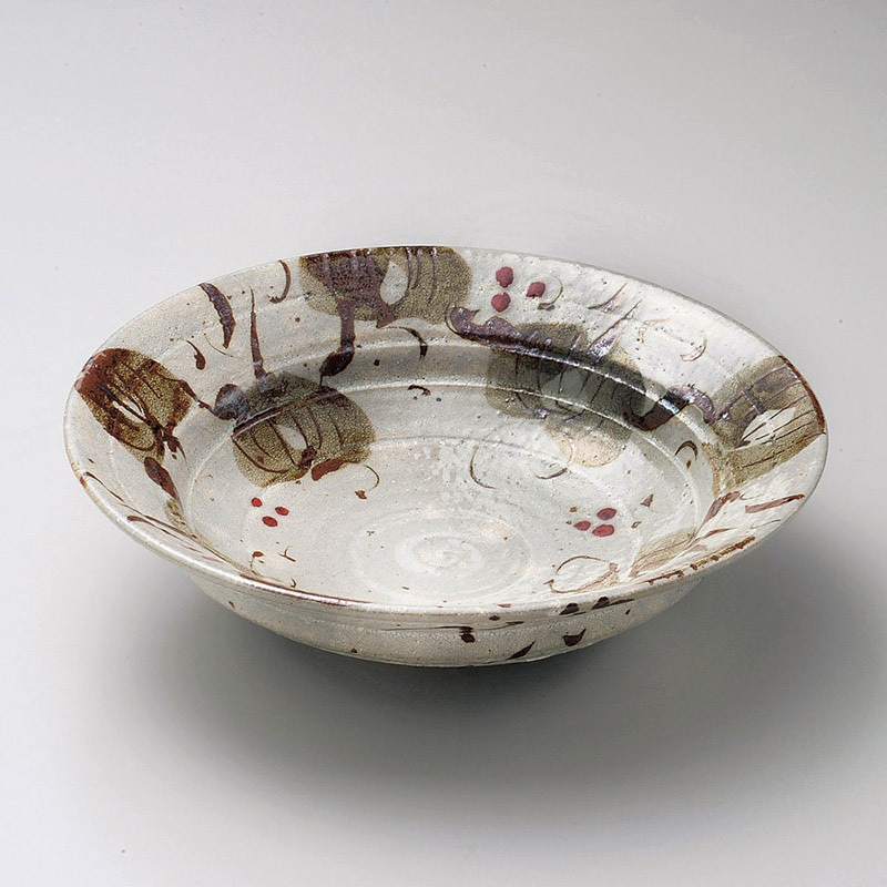 山万 02004-170 梅花皮山帰来新8.0鉢  1個（ご注文単位1個）【直送品】