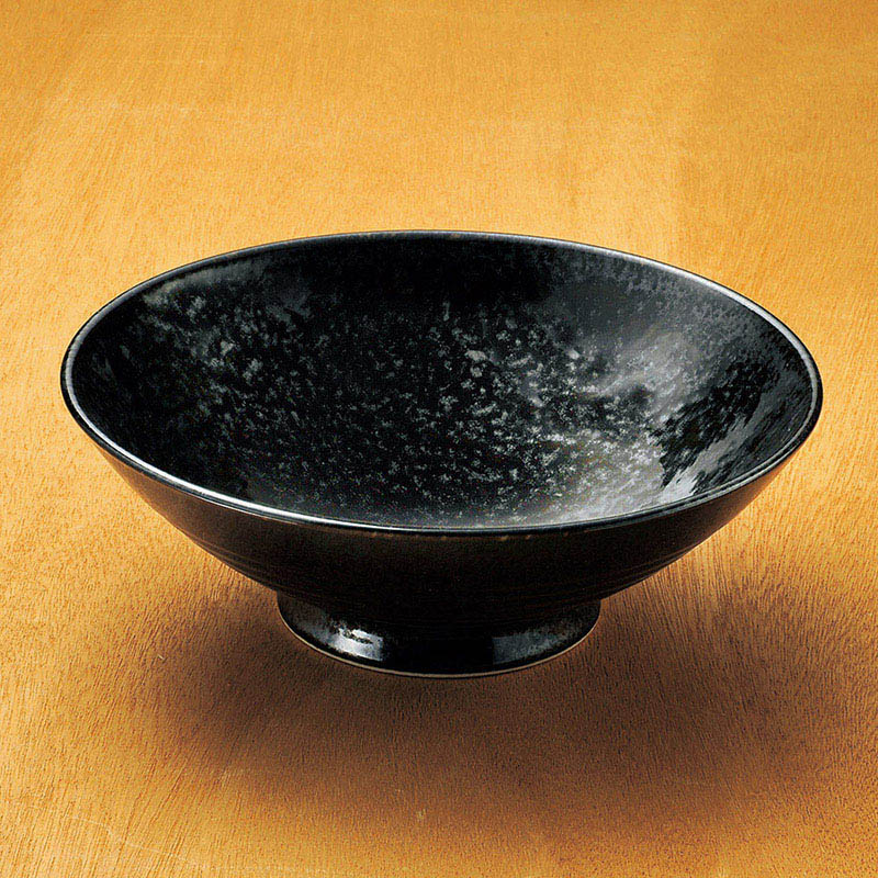 山万 02115-020 油滴天目8.0鉢  1個（ご注文単位1個）【直送品】