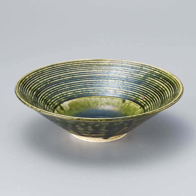 山万 02203-510 総織部クシメ8.5反盛鉢  1個（ご注文単位1個）【直送品】