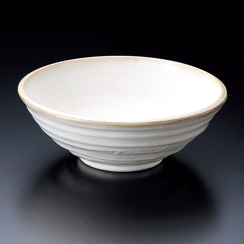 山万 02304-270 粉引荒引大鉢  1個（ご注文単位1個）【直送品】