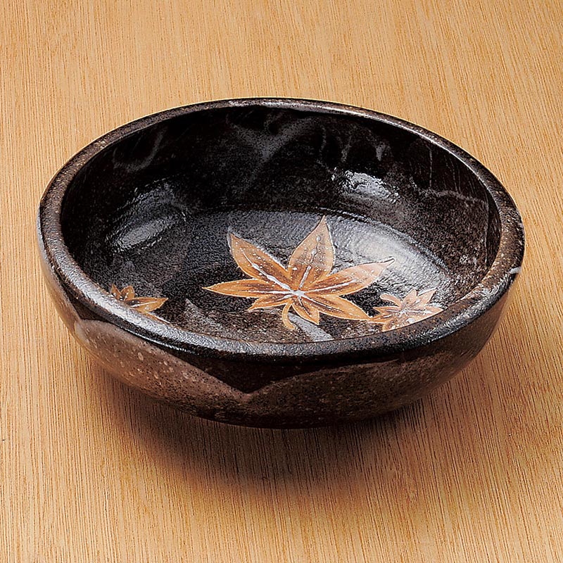 山万 02307-170 ねずみ志野8.0くくり鉢  1個（ご注文単位1個）【直送品】