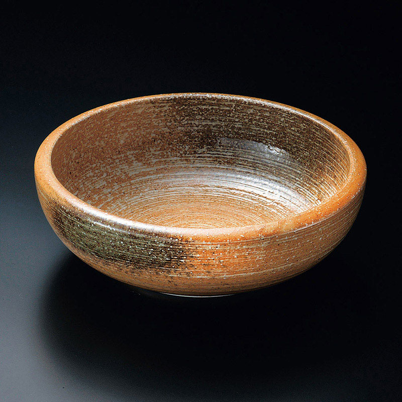 山万 02511-310 大地8.0深鉢  1個（ご注文単位1個）【直送品】