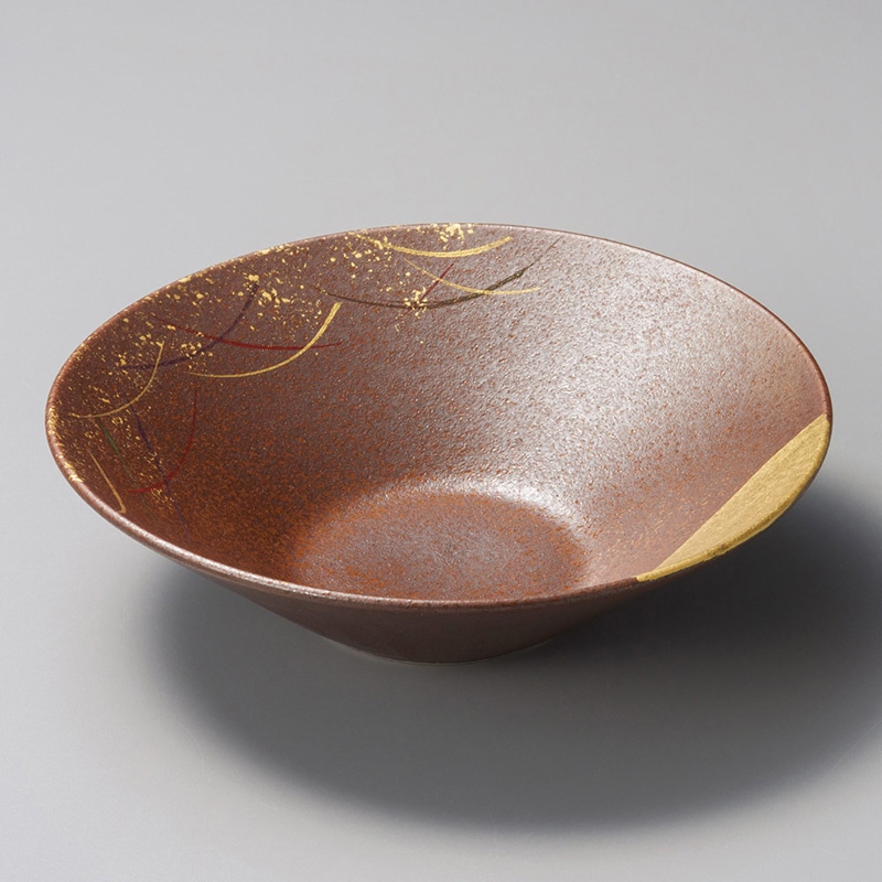 山万 02418-450 備前武蔵野7寸鉢  1個（ご注文単位1個）【直送品】