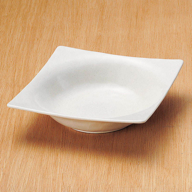 山万 02517-400 白唐津角盛鉢  1個（ご注文単位1個）【直送品】