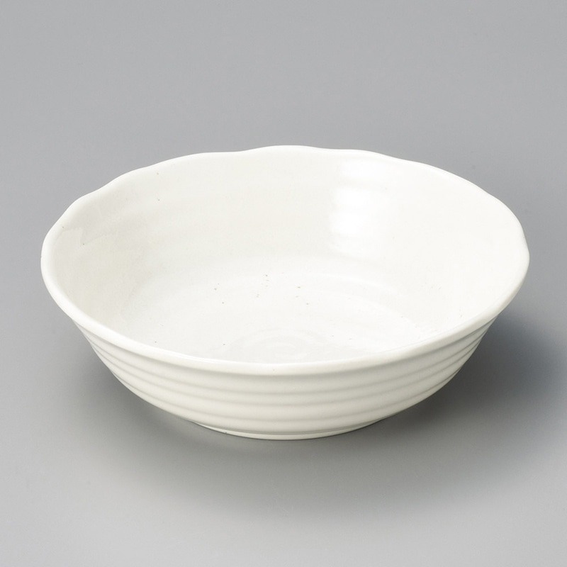 山万 02727-180 粉引釉5.5鉢  1個（ご注文単位1個）【直送品】