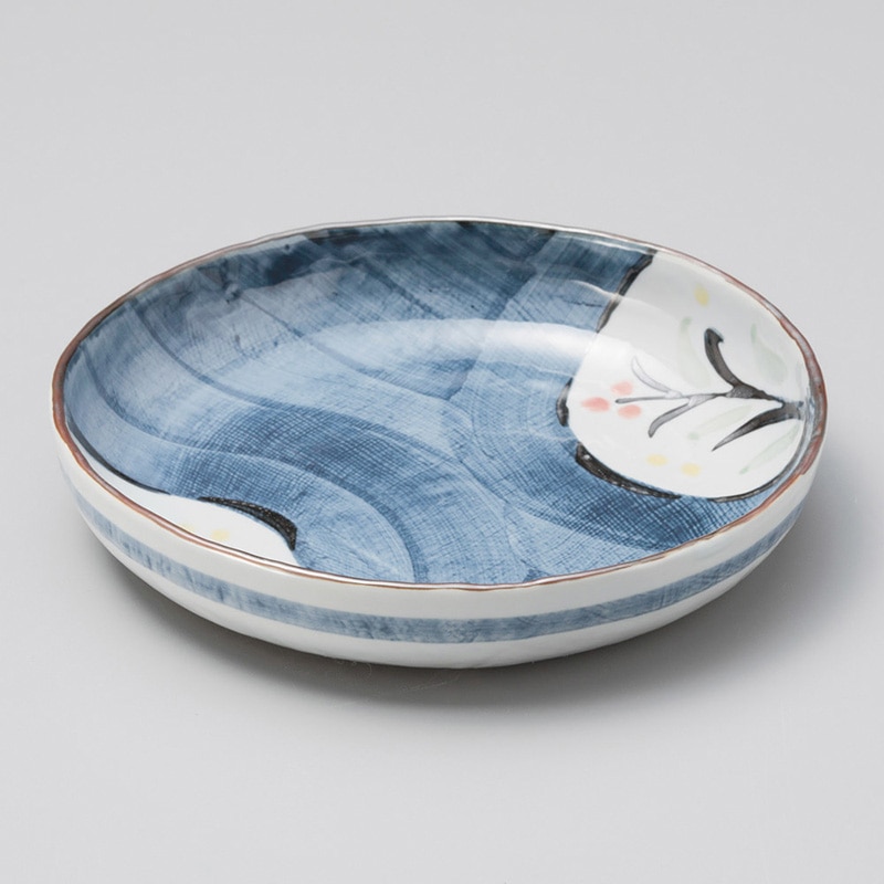 山万 02619-510 間取花70パスタ鉢  1個（ご注文単位1個）【直送品】