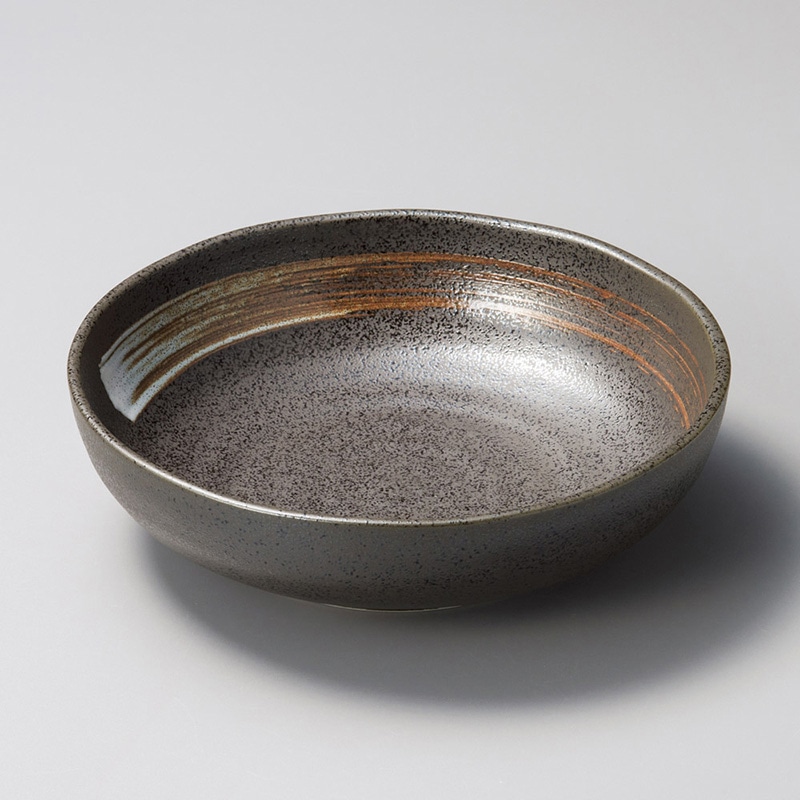 山万 02719-450 白刷毛天目6.5ボウル  1個（ご注文単位1個）【直送品】