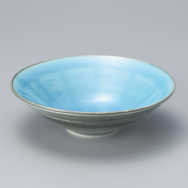 山万 02805-660 トルコブルー7.0鉢  1個（ご注文単位1個）【直送品】