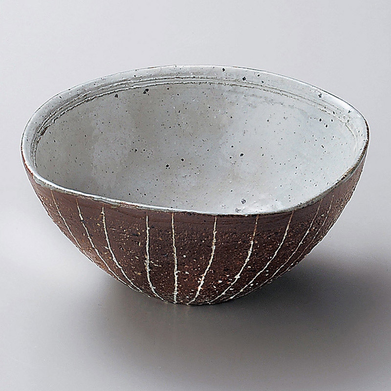 山万 02802-510 唐津象嵌十草盛鉢  1個（ご注文単位1個）【直送品】