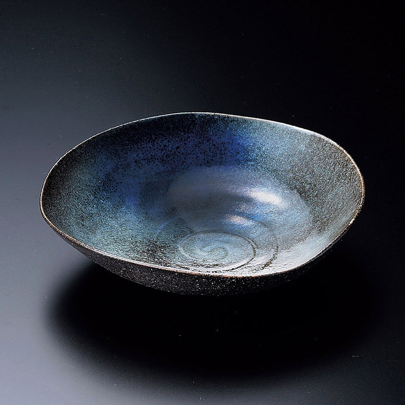 山万 03013-290 森の湖平鉢  1個（ご注文単位1個）【直送品】