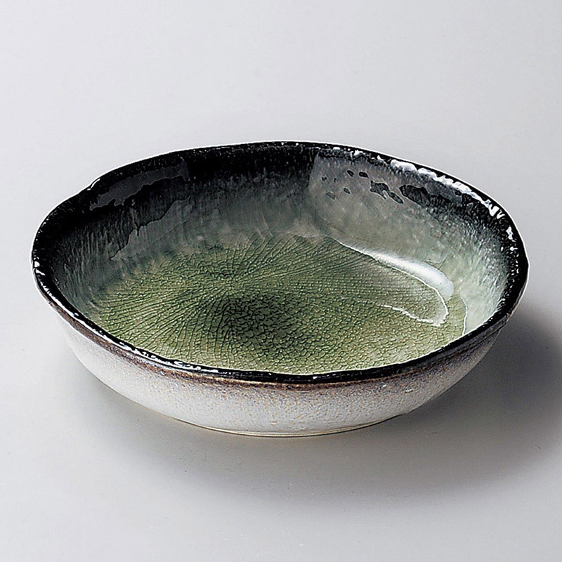 山万 03110-450 御深井貫入6寸盛鉢  1個（ご注文単位1個）【直送品】