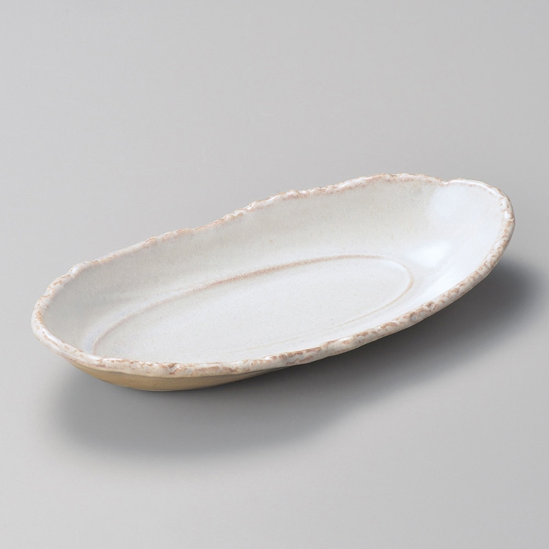 山万 03408-440 窯変彩釉長盛皿 1個(ご注文単位1個)【直送品】