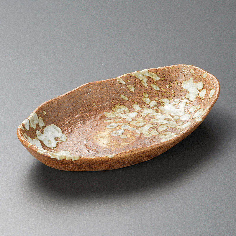 山万 03708-230 備前白カレー鉢  1個（ご注文単位1個）【直送品】