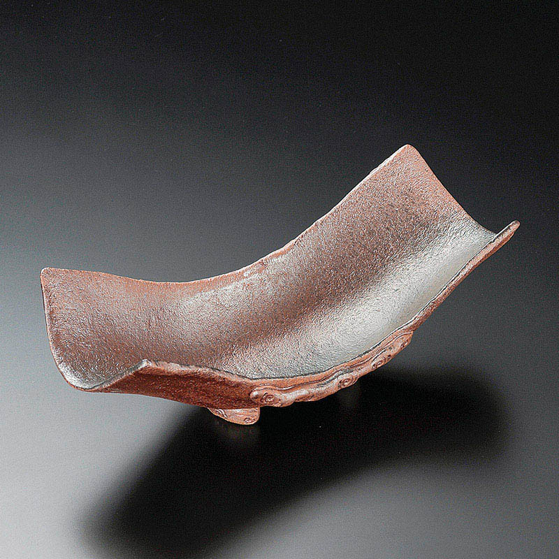 山万 03804-310 備前長角向付  1個（ご注文単位1個）【直送品】