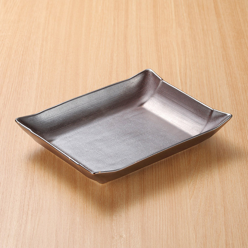 山万 03810-460 こよりシルバー盛鉢  1個（ご注文単位1個）【直送品】