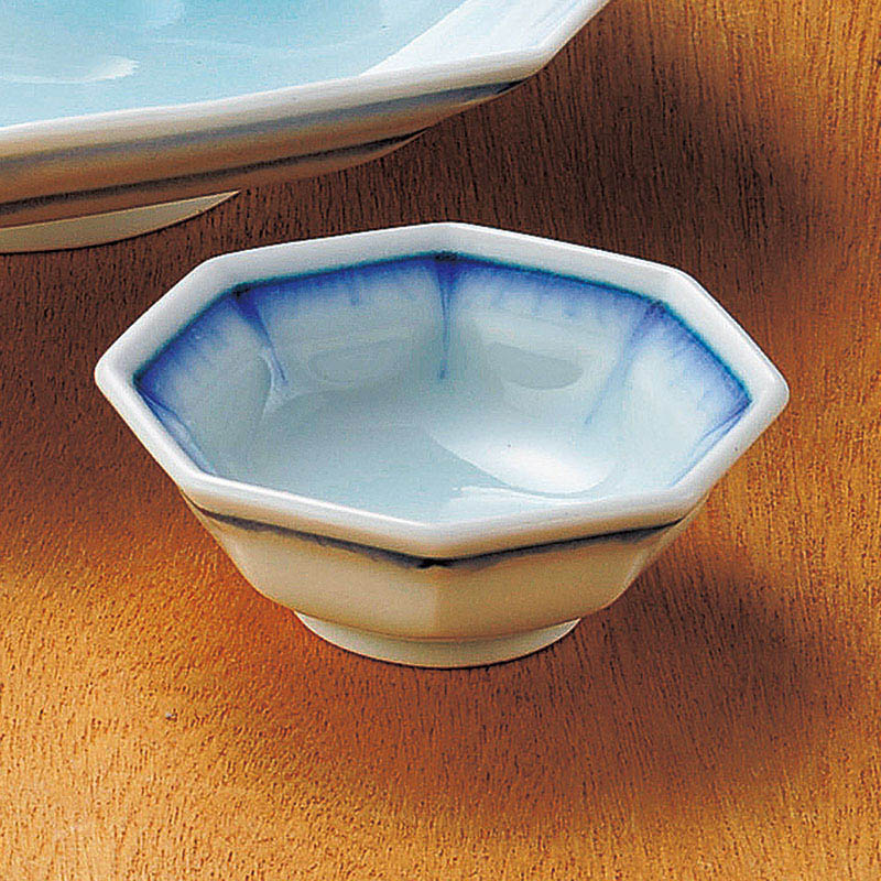 山万 04613-140 藍流し八角千代口  1個（ご注文単位1個）【直送品】