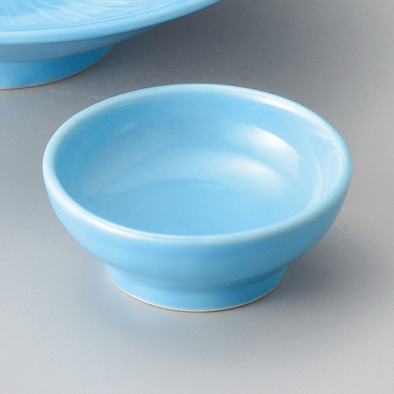 山万 04820-730 トルコブルー丸千代口(有田焼) 1個（ご注文単位1個）【直送品】