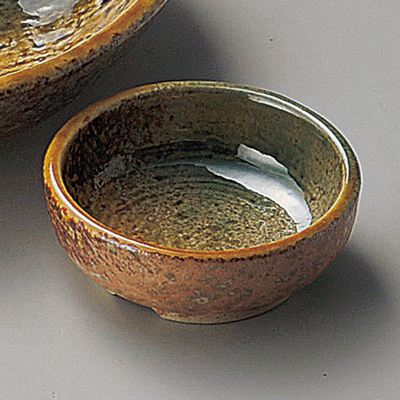 山万 04928-580 黄瀬戸織部丸千代久  1個（ご注文単位1個）【直送品】