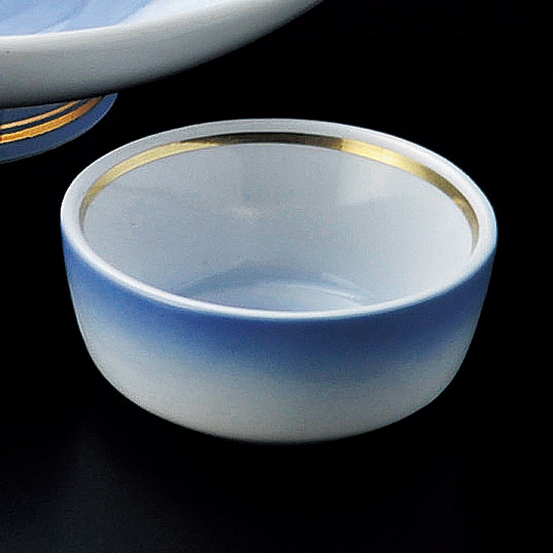 山万 04906-180 金線コバルト吹千代久  1個（ご注文単位1個）【直送品】