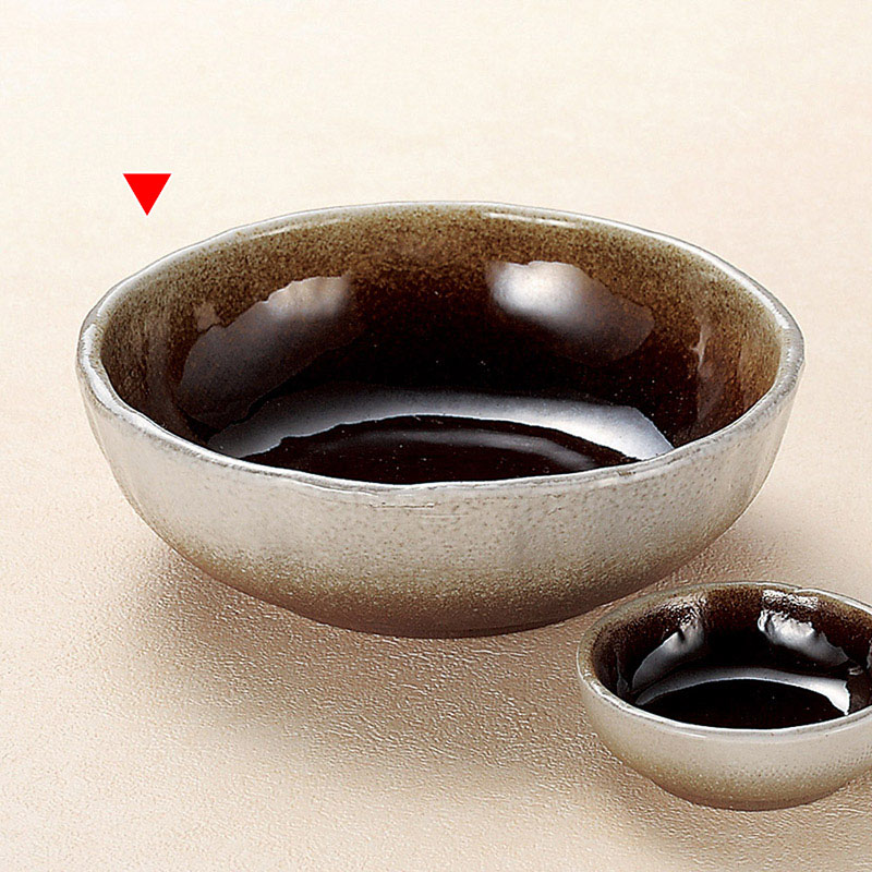 山万 05023-550 ブラウン5.0丸鉢  1個（ご注文単位1個）【直送品】