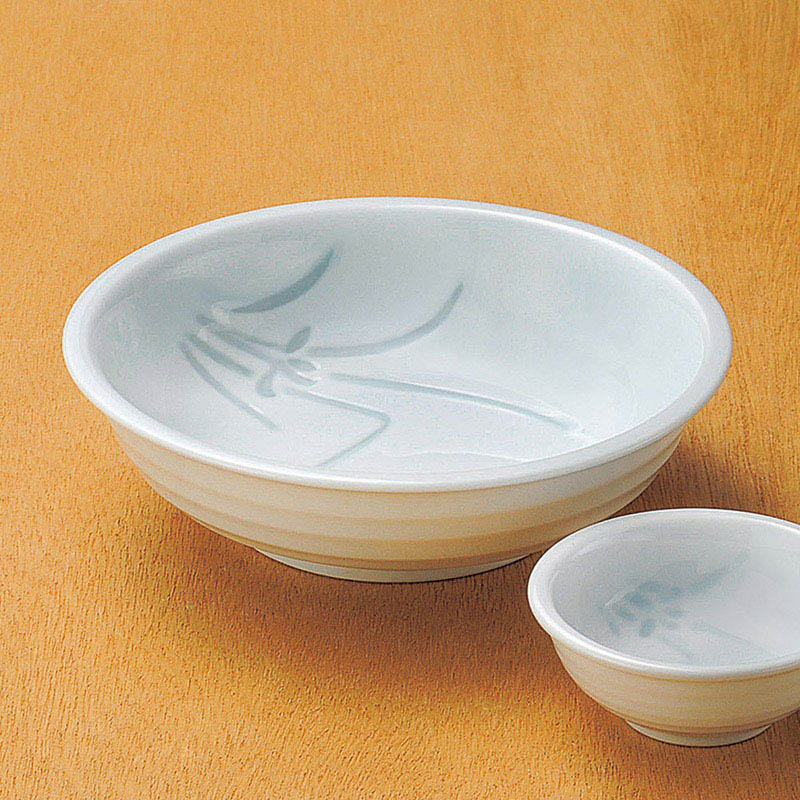 山万 07313-730 象嵌ラン向付(有田焼)  1個（ご注文単位1個）【直送品】