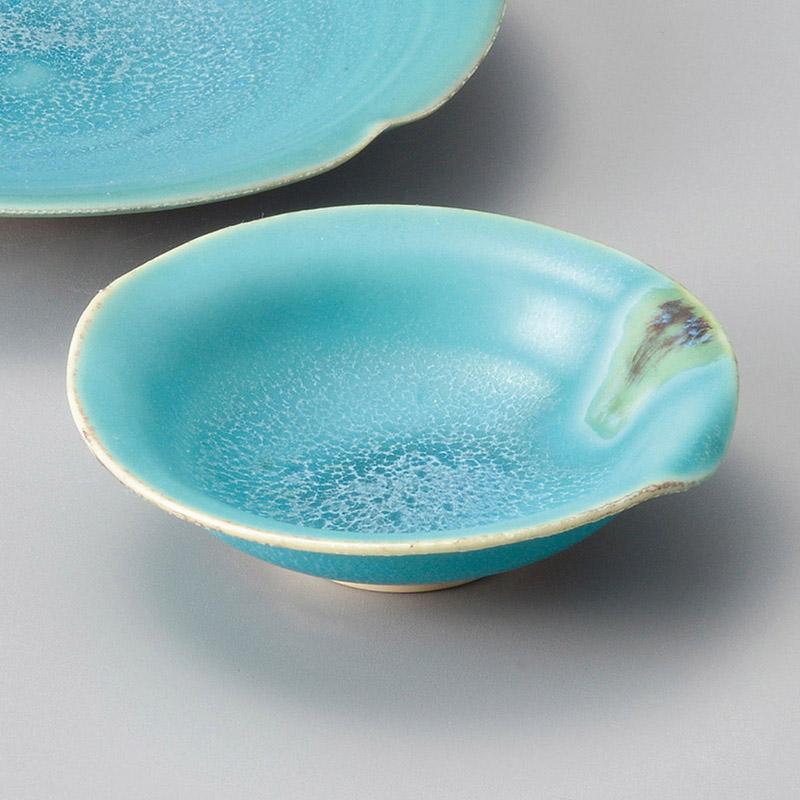 山万 05026-570 トルコブルーたわみ刺身千代口  1個（ご注文単位1個）【直送品】