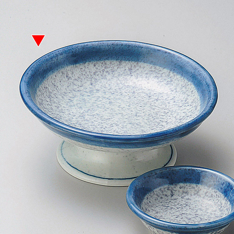 山万 05033-550 吹紫高台刺身鉢  1個（ご注文単位1個）【直送品】