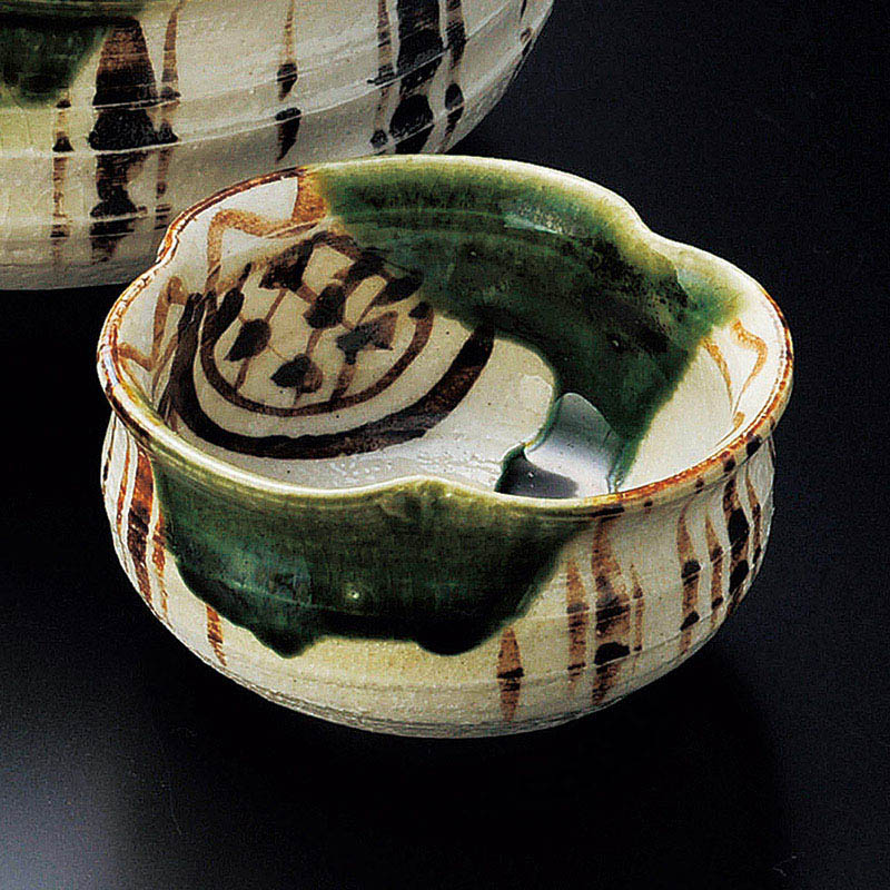 山万 05014-510 織部花千代久  1個（ご注文単位1個）【直送品】