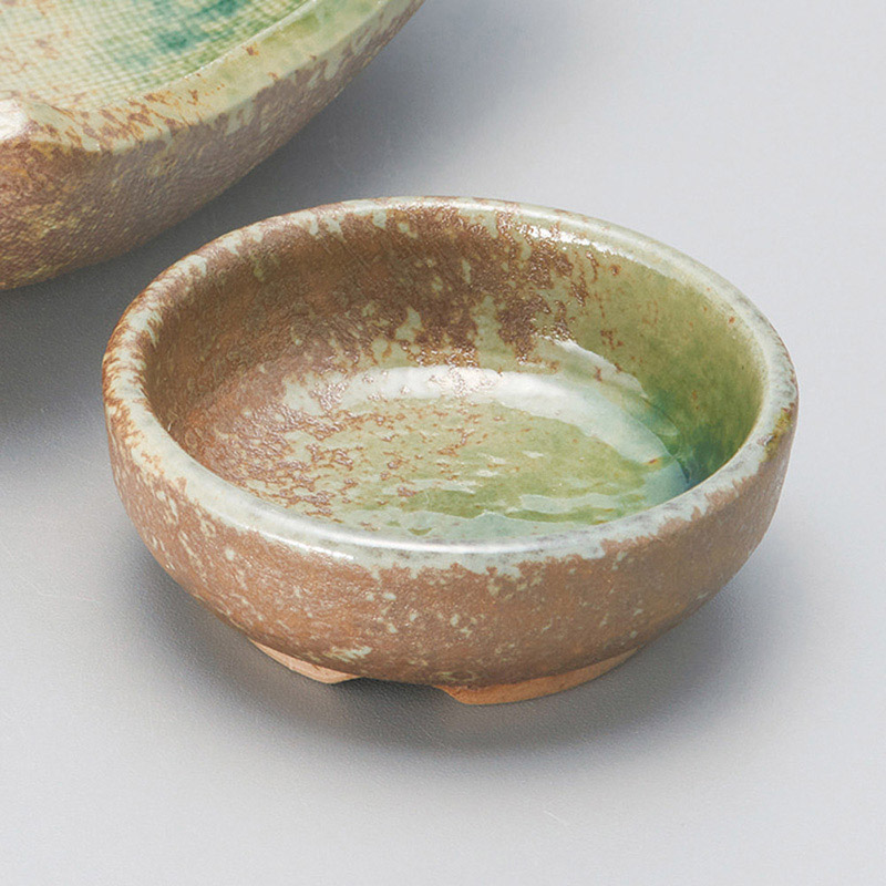 山万 05326-550 南変織部三っ足千代久  1個（ご注文単位1個）【直送品】