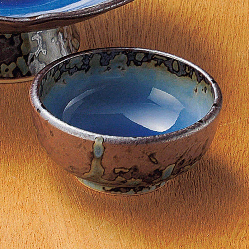 山万 05403-730 南蛮ルリ千代口(有田焼)  1個（ご注文単位1個）【直送品】