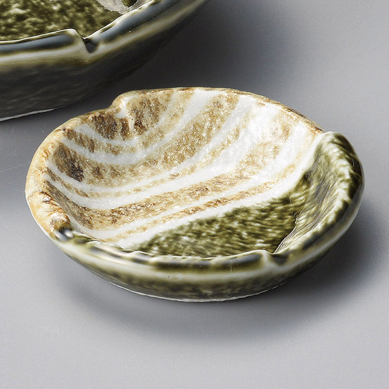 山万 05232-550 織部ストライプ丸千代久  1個（ご注文単位1個）【直送品】