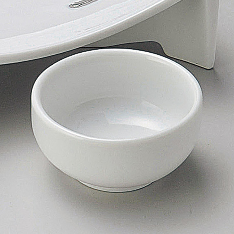 山万 05419-130 白磁丸千代久  1個（ご注文単位1個）【直送品】