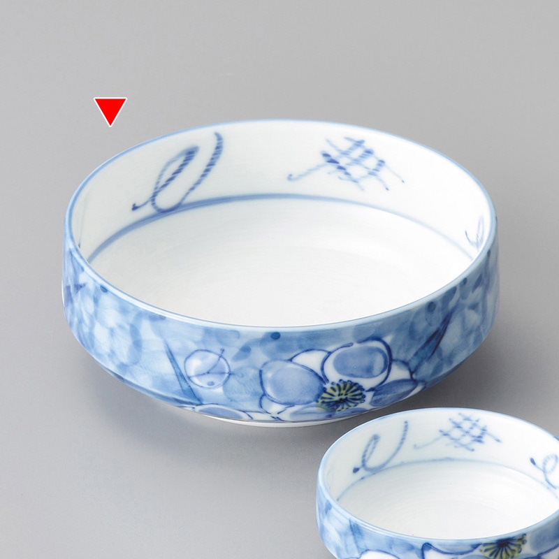 山万 05337-570 やり梅刺身鉢  1個（ご注文単位1個）【直送品】