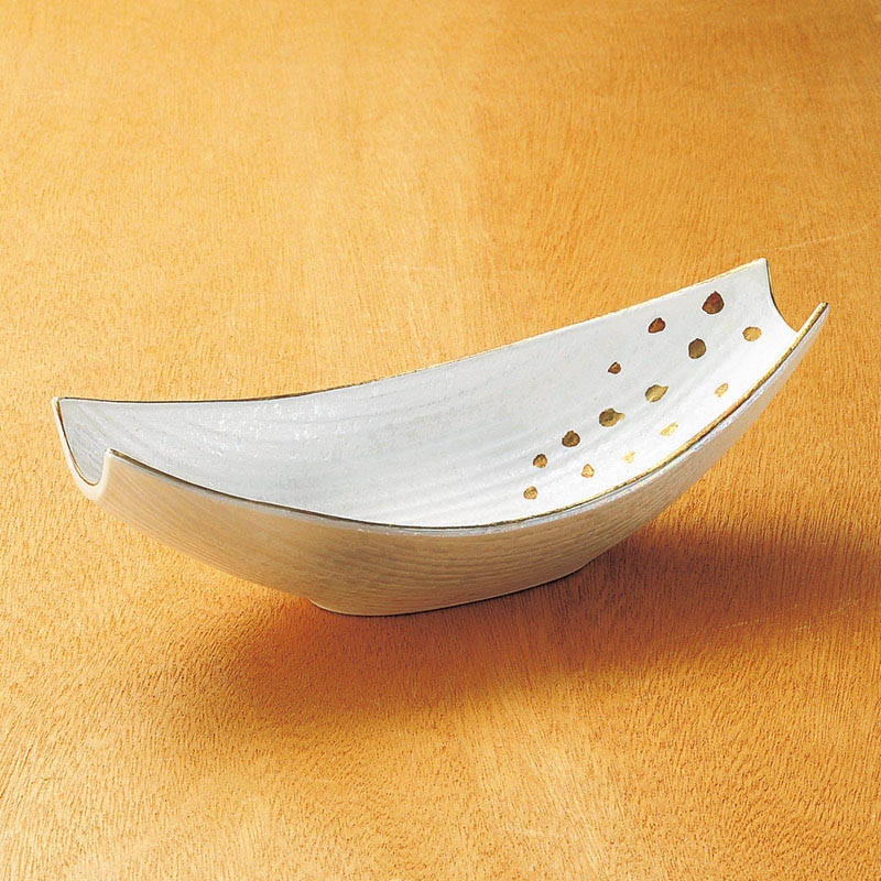 山万 05712-580 金吹雪向付  1個（ご注文単位1個）【直送品】